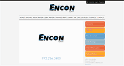 Desktop Screenshot of enconsupplies.com